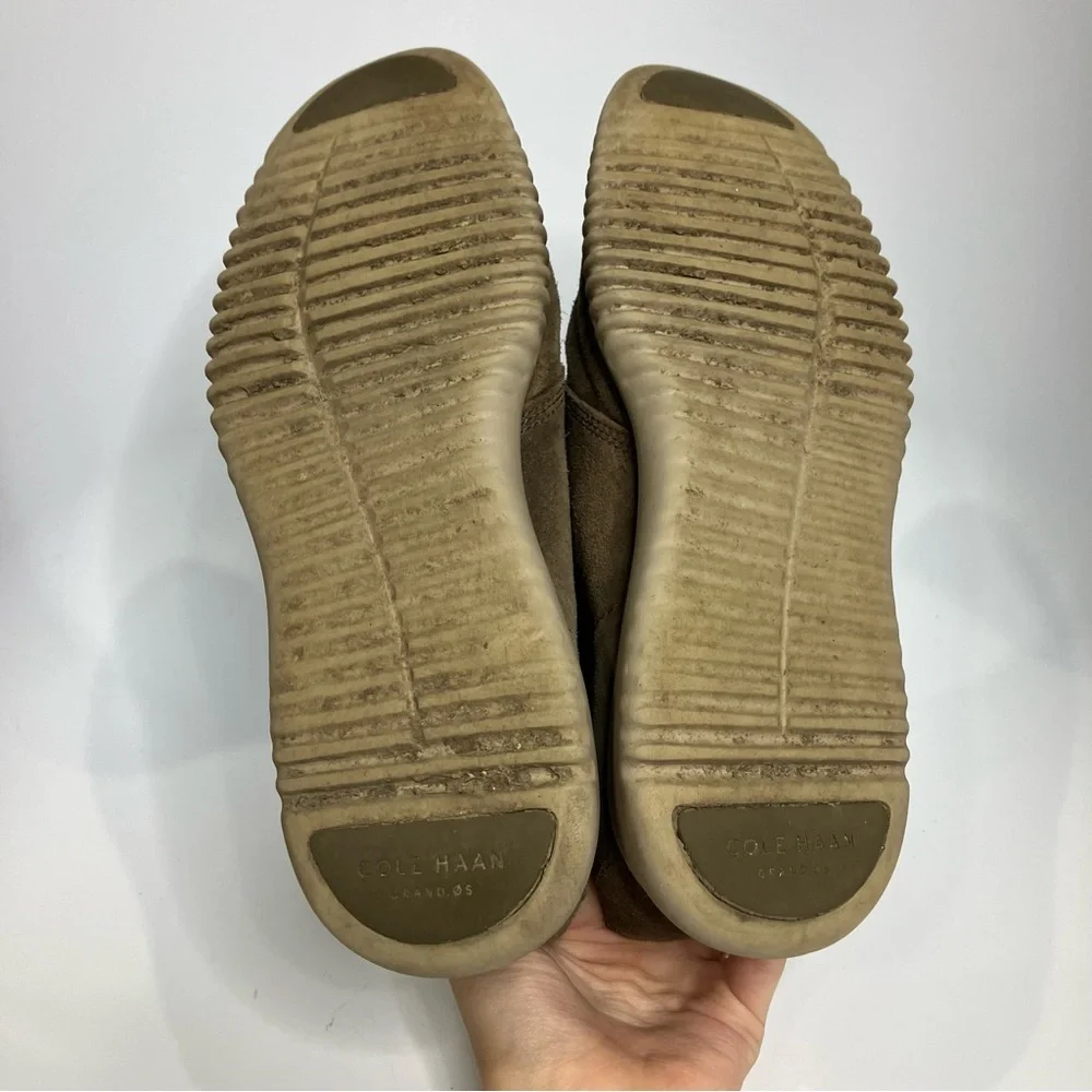 Cole Haan zerogrand suede‎ chukka boots taupe men’s size 10 business casual